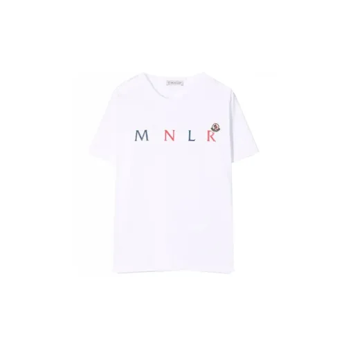 Moncler Белый Kids T-рубашки