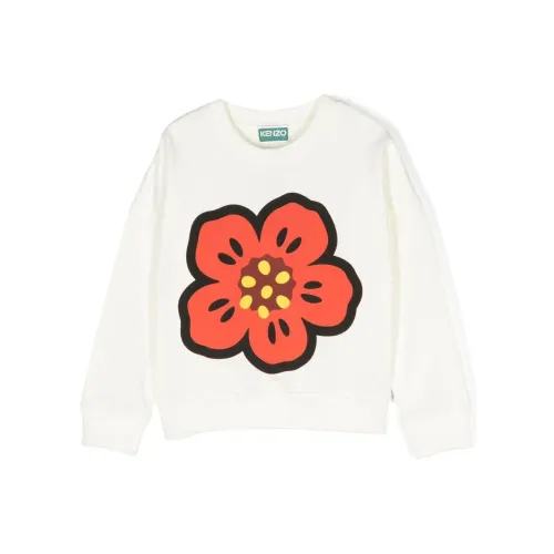 KENZO Белый Kids Свитшоты