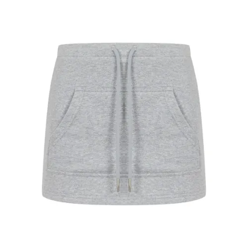 Three Quarters Повседневные короткие юбки Женские Серый