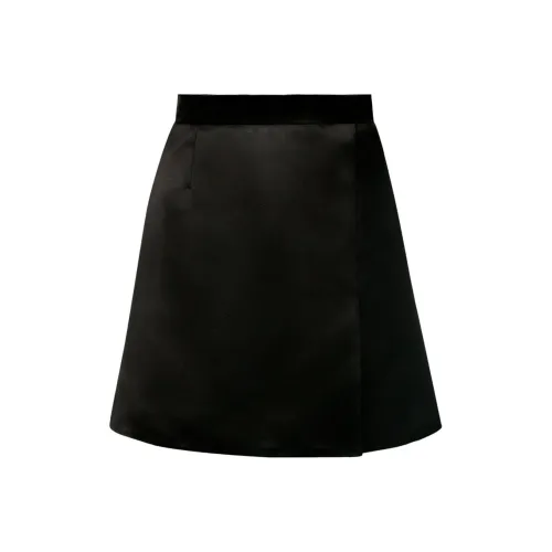 NINA RICCI Черные Женские Повседневные Короткие Юбки