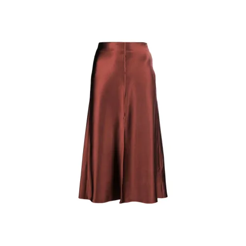 Forte Forte Коричнево-красные Женские Повседневные Длинные Юбки