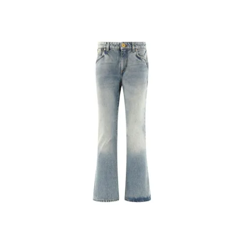 BALMAIN Светло-синие Женские Джинсы