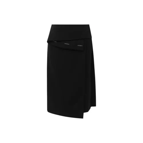 Burberry Повседневные короткие юбки Женские Черный