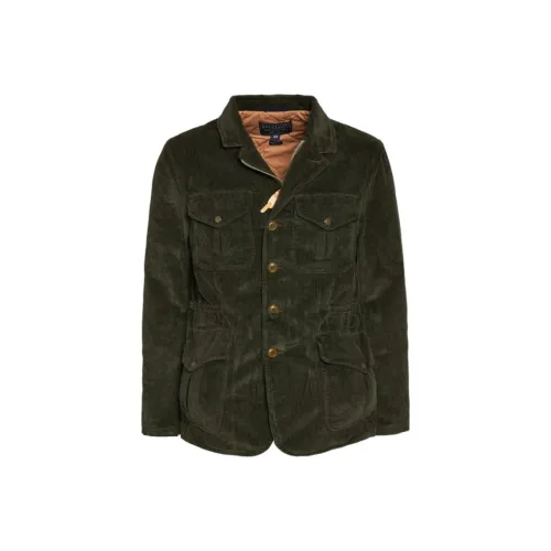 MANIFATTURA CECCARELLI Alligator Куртка Куртки Пальто Мужской Зеленый