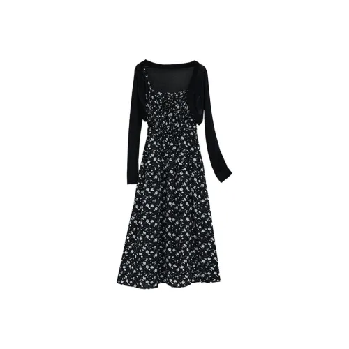 ROBINHOOD Черный Женские Комплекты с юбкой