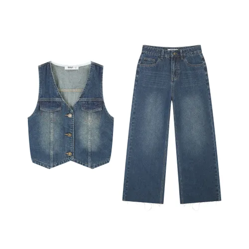 SAKUN Женские Повседневные Костюмы