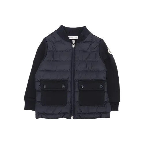 Moncler Куртки и Пальто Морской Синий Детский