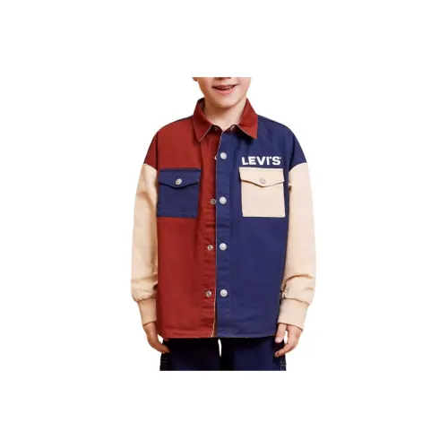 Levi's Куртки и Пальто Темный Перечно-Красный Детский