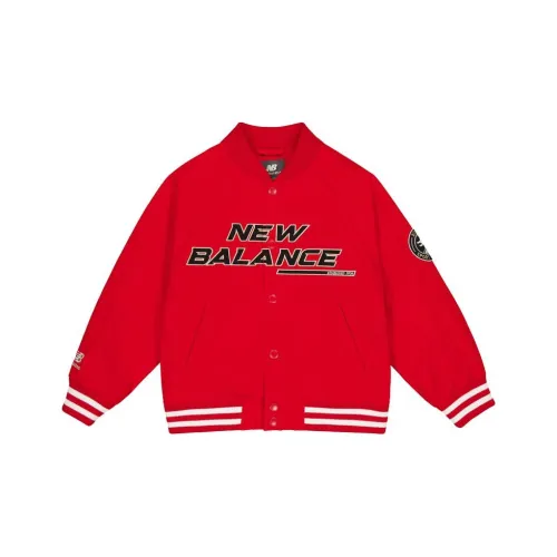 New Balance совместный бренд Хлопковый пуховик Красный Детский