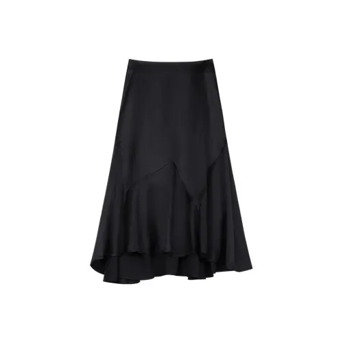 THE SEA LIFE Черный маг Женские Повседневные длинные юбки