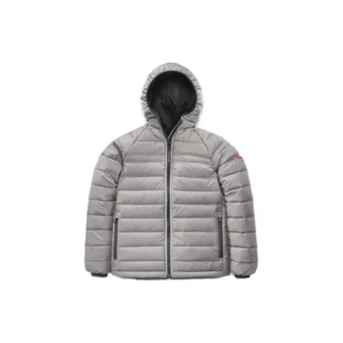 Canada Goose Down Jacket Light Gray Baby