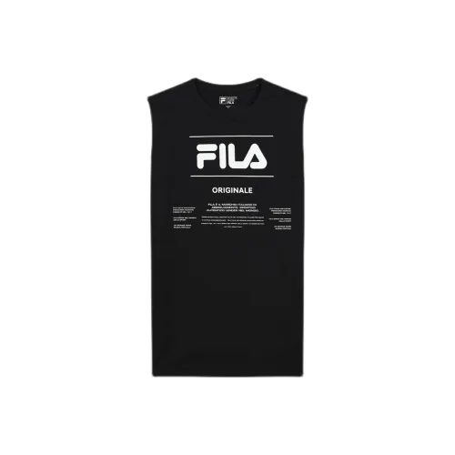 FILA Глубокий черный Женские Платья без рукавов