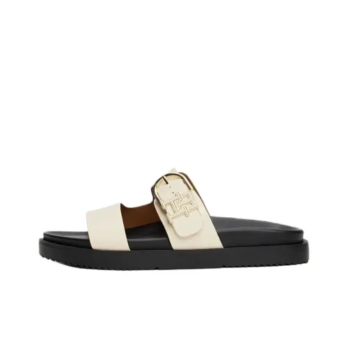 Tommy Hilfiger TH Monogram Слипоны Бежевые Женские