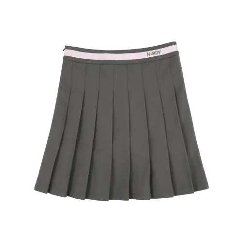 Nerdy Повседневные короткие юбки Женские Серый