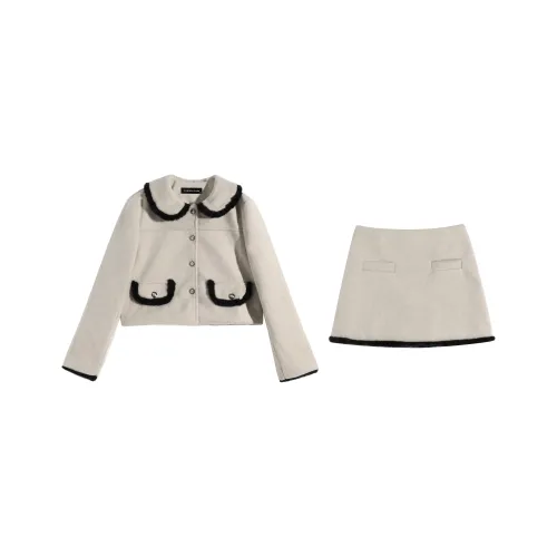 EIDOLON GRAIN Комплект с юбкой Женские Бежевый