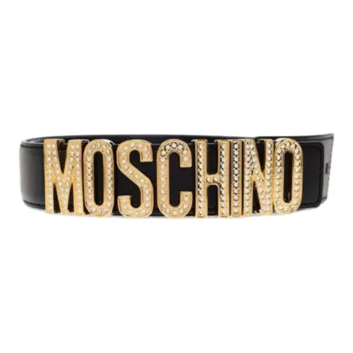 MOSCHINO Кожаные ремни для женщин