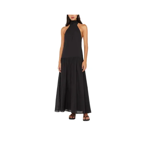 BEC+BRIDGE Lina Высокий вырез Платье Без рукавов Платье Женское Черный Черный