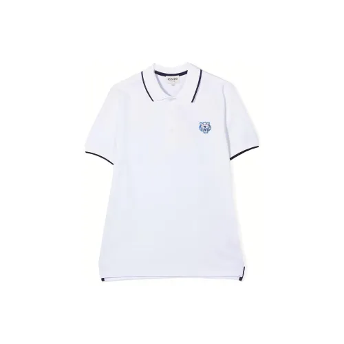 KENZO Белая Детская Рубашка