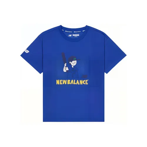New Balance Blue Kids T-Shirts