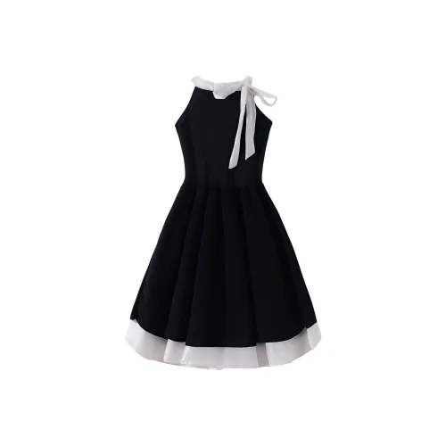 PAIN OR PLEASURE Без рукавов Платье Женское Черное