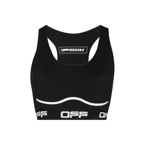 Off Белый SS21 Черный Женские Спортивные майки без рукавов