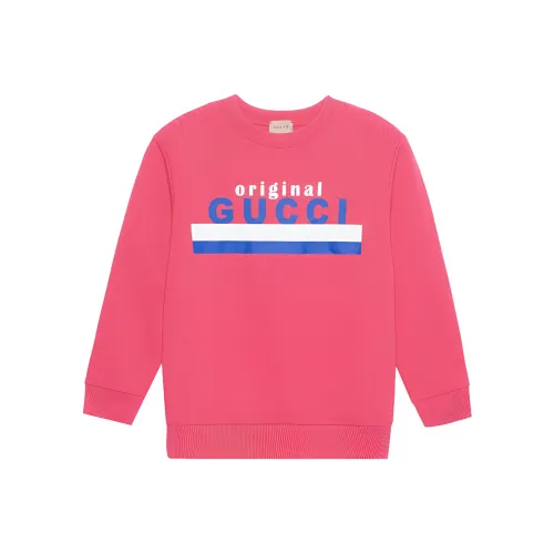 GUCCI Толстовка FW22 Розовый Детский