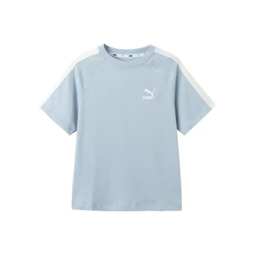 PUMA Розово-синие Kids T-рубашки