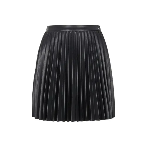 ARMANI EXCHANGE SS24 Повседневные короткие юбки Женские Черный