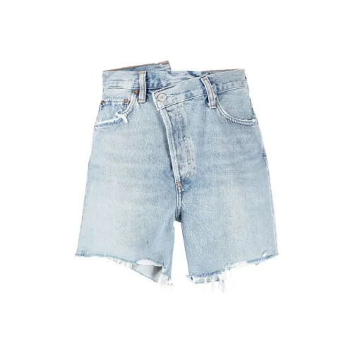 AGOLDE Синие Женские Джинсовые Шорты