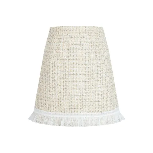 Anmani Повседневные короткие юбки женские Неаполитанский желтый