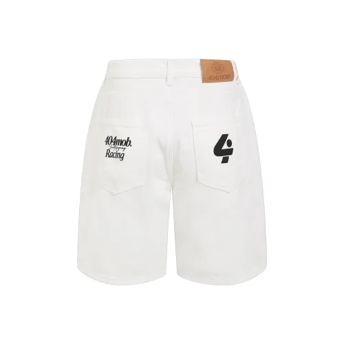 404MOB GANG Джинсовые шорты Унисекс