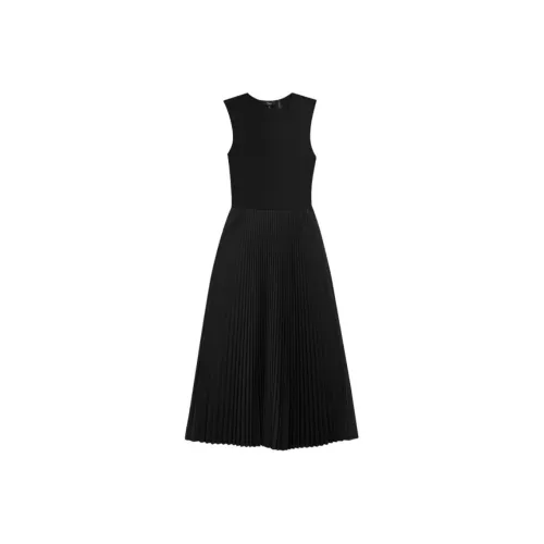 THEORY Без рукавов Платье Женское Черное