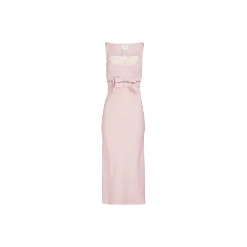 GIAMBATTISTA VALLI SS24 Sleeveless Dress Women's Pink