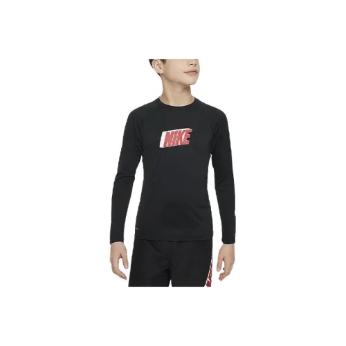 NIKE Черные Kids T-рубашки