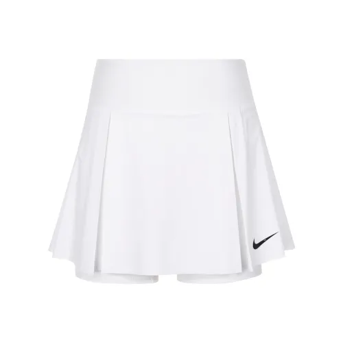 Nike Dri Fit Повседневные короткие юбки Женские Белые