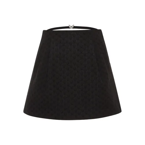 D'zzit Черная Женская Повседневная Короткая Юбка