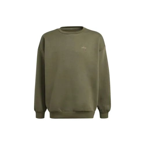 Adidas Originals Толстовка CREW SWEATSHIRT Boyfriend Оливковый Слой Подростки