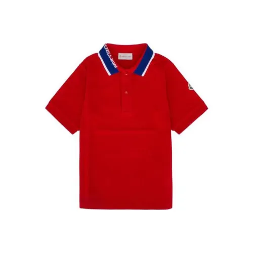 Moncler Красный Kids Т-рубашки