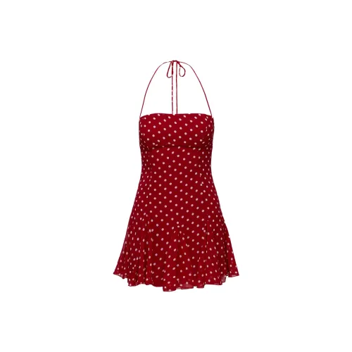 PRINCESS POLLY Красный POLKA/Красный Polka Женские Платья без рукавов