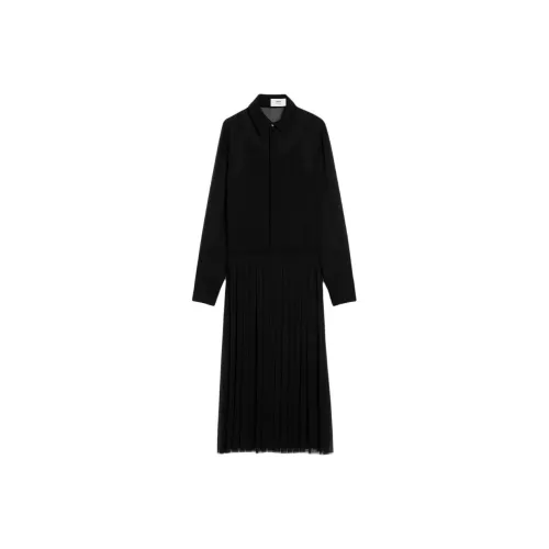 AMIPARIS Длинное платье с длинными рукавами женское черное