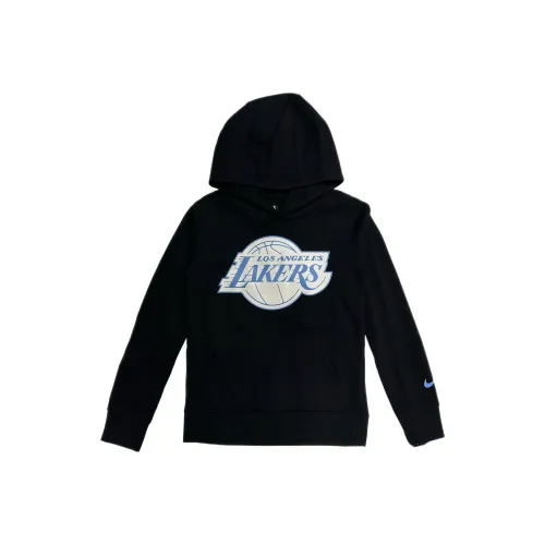 Nike x NBA Свитшот Los Angeles Lakers Черный Подростки