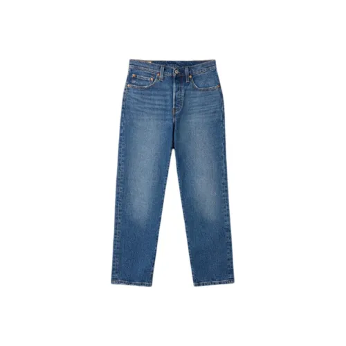 Levi's Джинсы Женские Джинсовый Синий