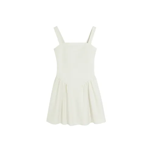 REDOLENCE Без рукавов Платье Женское Серый Абрикос