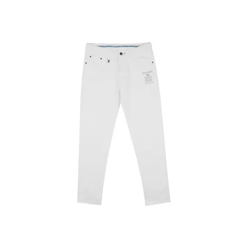 Raidy Boer Белый Мужской Джинсы