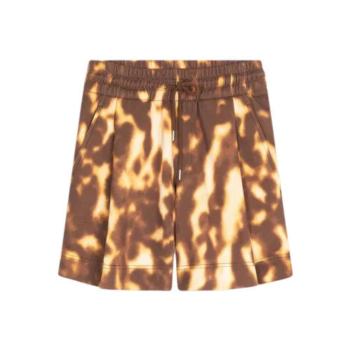 DRIES VAN NOTEN Янтарные Женские Повседневные Шорты