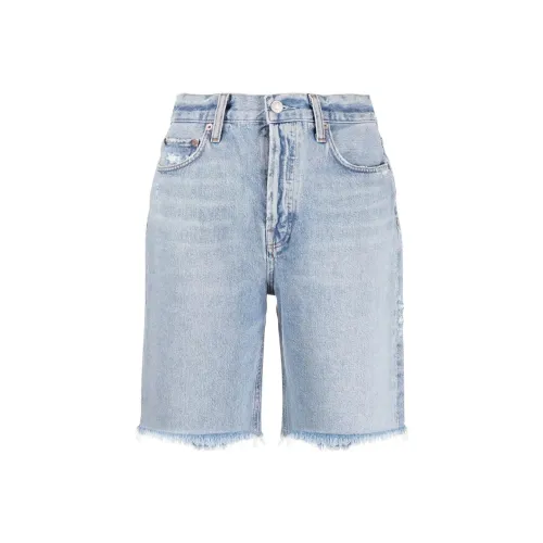 AGOLDE Синие Женские Джинсовые Шорты
