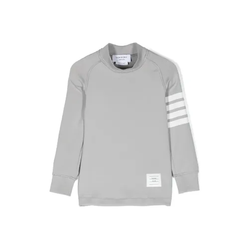 THOM BROWNE Серый Kids Свитшоты