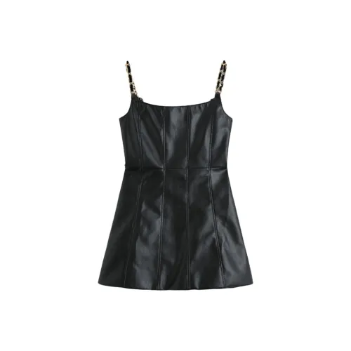 PAIN OR PLEASURE Slip Платье Женское Черное