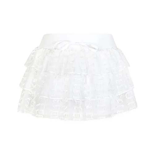 NTOT Повседневные короткие юбки Женские Белые