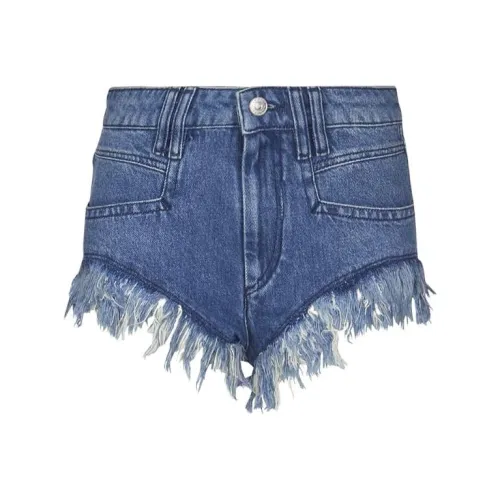 ISABEL MARANT Синие Женские Джинсовые Шорты